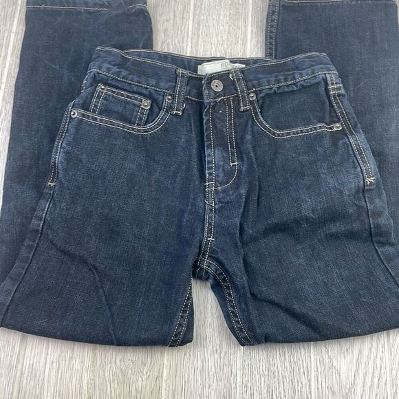 Route 66 Girl's Blue Five Pocket Style Denim Mid-Rise Slim Jeans Size 7 - Picture 3 of 9